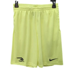 BOYS neon green Nike shorts